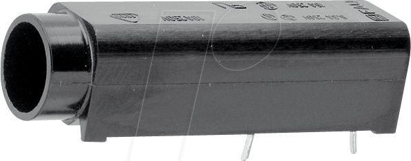 SCH 313577 - Sicherungshalter für 5 x 20 / 6,3 x 32 mm, 250 V, 10 A, schwarz