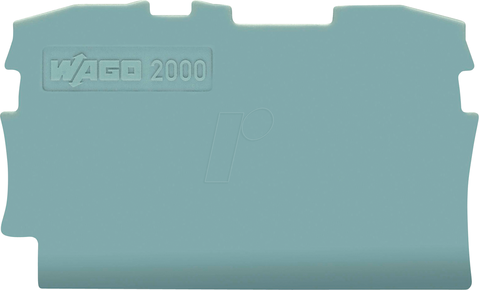 WAGO 2000-1291 - Abschluss- und Zwischenplatte für WAGO 2000