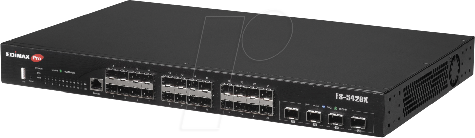 EDI FS-5428X - Switch, 28-Port, SFP, SFP+
