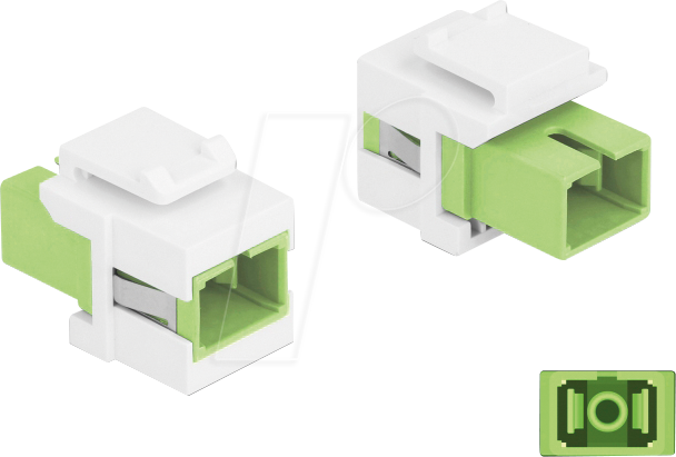 DELOCK 86813 - Keystone Modul SC Simplex Buchse > Buchse