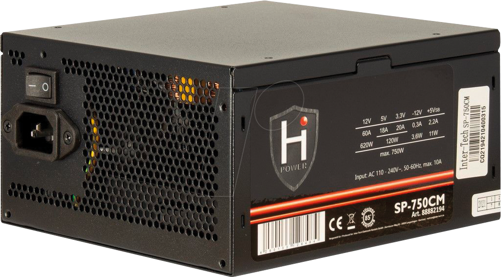 IT88882194 - HiPower SP-750CM, ATX, 750 W