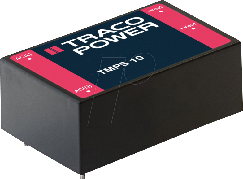 TMPS 10-115 - Schaltnetzteil, 10 W, 85-264 VAC, 15 VDC/0,66 A