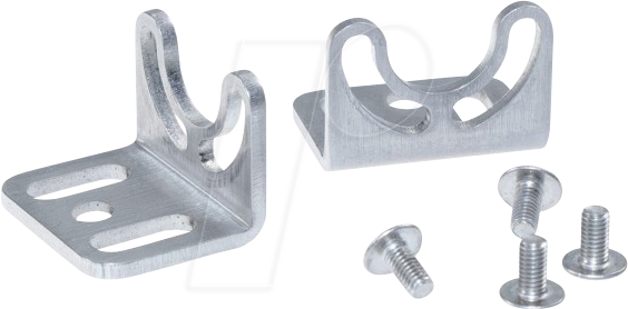 L2W 210200-23 - Leuchtenhalter für TUBELED 25, Montagewinkel 60°