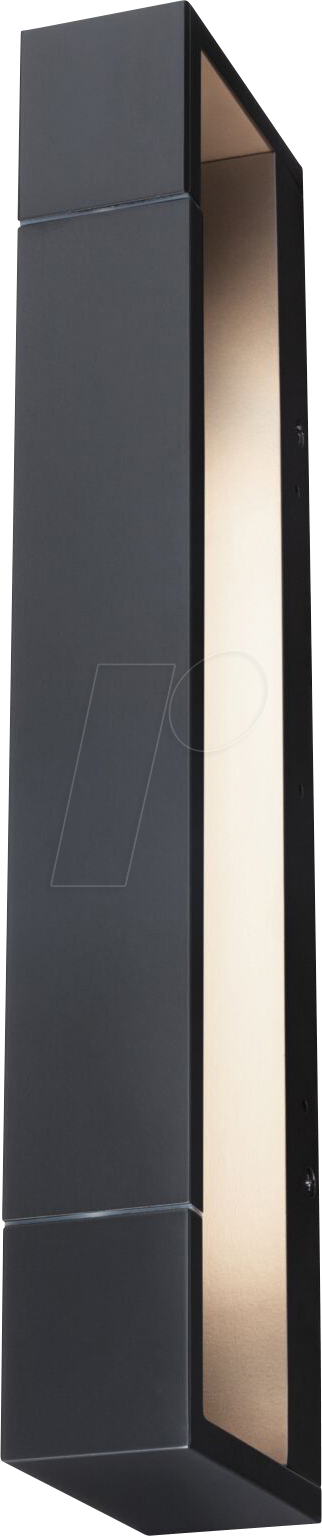 PLM 71204 - LED Wandleuchte Lucille, 11,5 W, 1000 lm, 2700 K, 400mm, schwarz