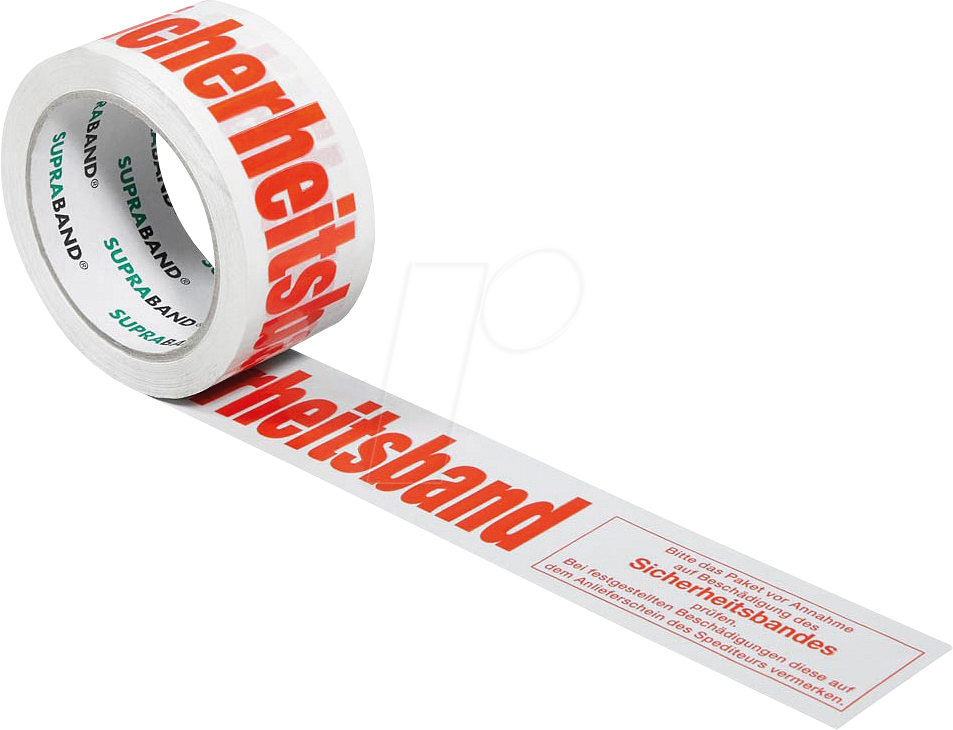 Thumbnail - SUPRA PP SICHER - Warnklebeband Sicherheitsband, PP, 66m x 50 mm