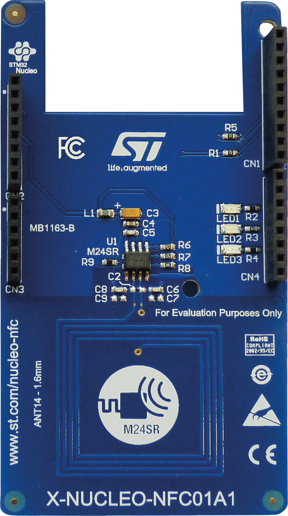 Thumbnail - NUCLEO STM32 NFC - X-Nucleo Shield - NFC für STM32 Nucleo-Boards