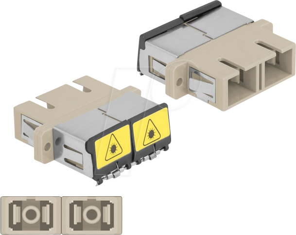 DELOCK 86894 - LWL Kupplung SC/SC Duplex