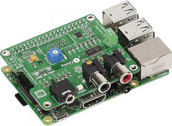 RASP RASPYPLAY4 - Raspberry Pi Shield - RaspPlay4, PCM5122