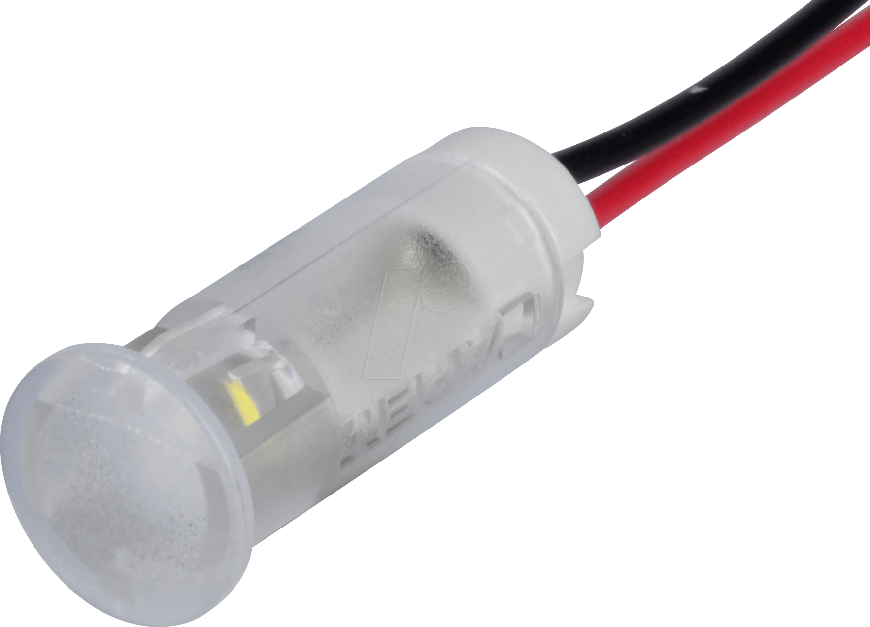 APM QS103 W24 - LED-Signalleuchte, weiß, 24 V, Ø 10 mm, rund, bedrahtet