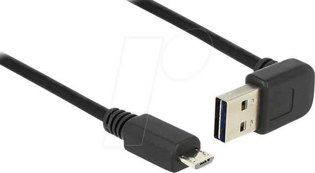 Thumbnail - DELOCK 83535 - USB 2.0 Kabel, EASY A Stecker auf Micro B Stecker, 1 m