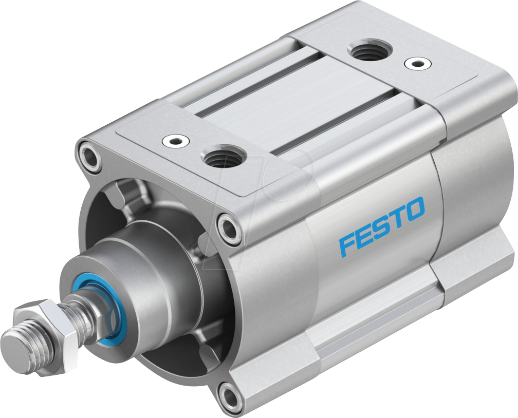 FESTO 1384805 - Normzylinder, DSBC, Ø 100 mm, M20x1,5, G1/2, PPVA