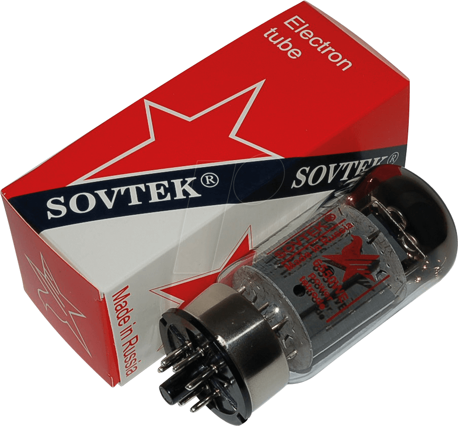 TUBE 6550WE X6 - Elektronenröhre, Leistungsröhre, Octal, 8-pol, matched sextett