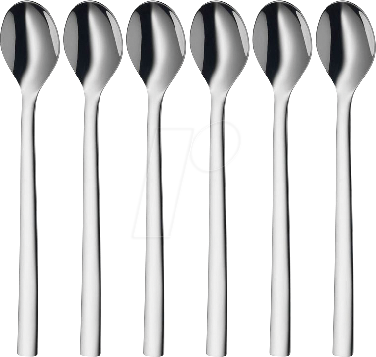 WMF 3201000268 - WMF 6 Langstiellöffel Nuova silber glänzend 22,0 cm