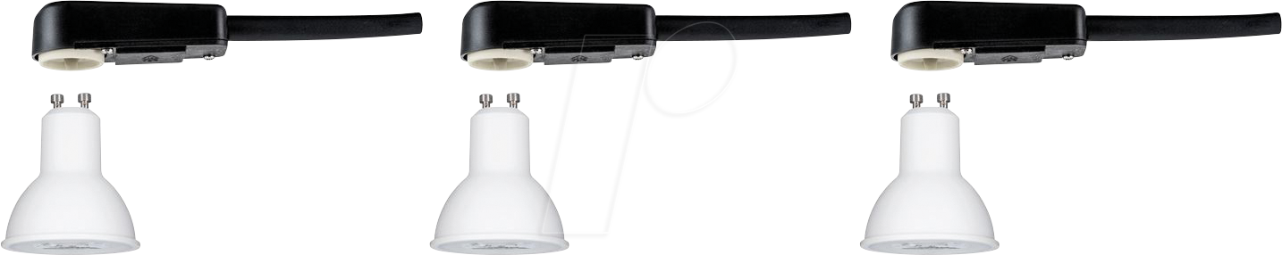 PLM 28785 - 3er-GU10-LED-Set für Deckeneinbauringe, 3 Step-dim