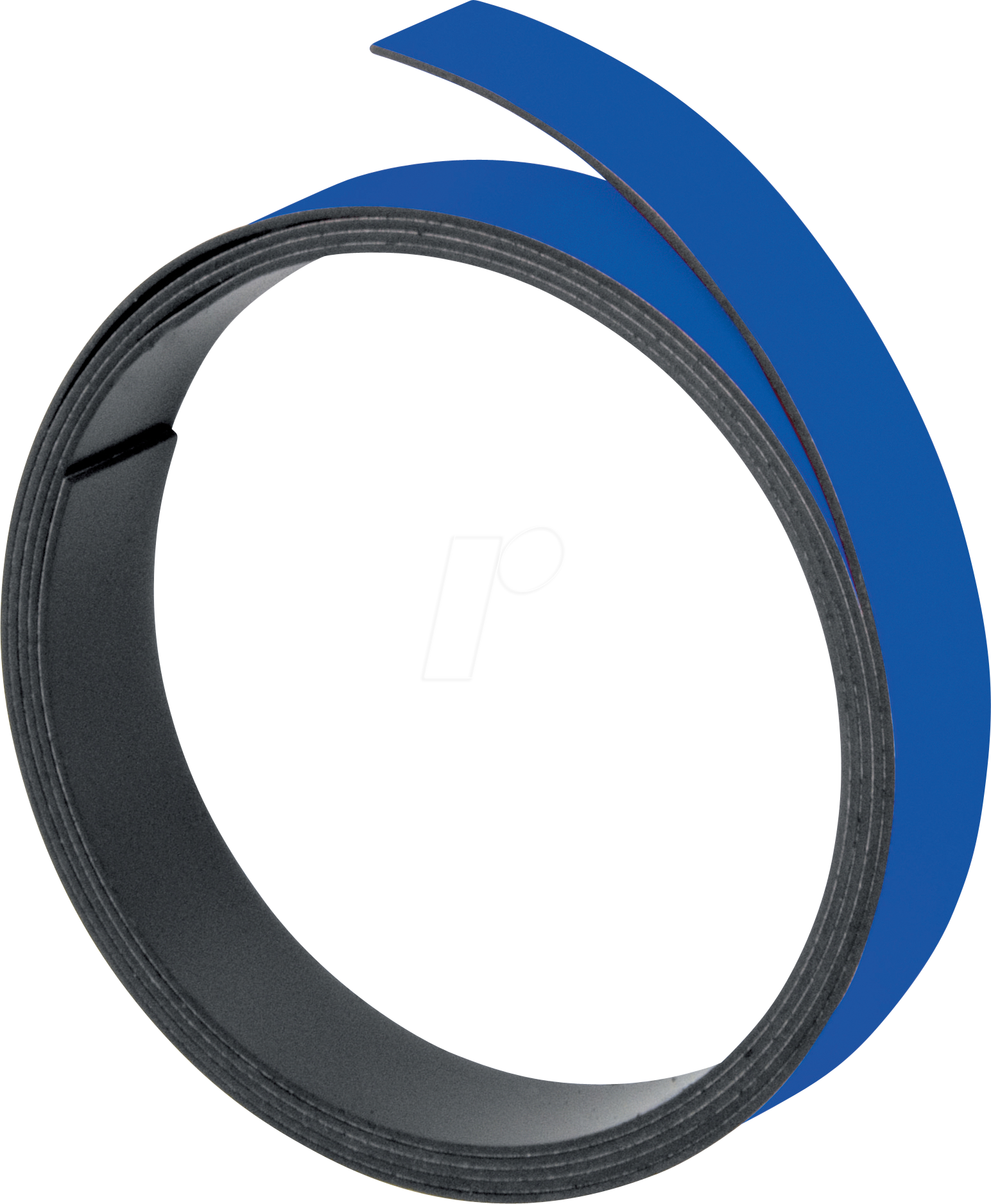 FRANKEN M80203 - Magnetband, 100 cm x 10 mm, blau