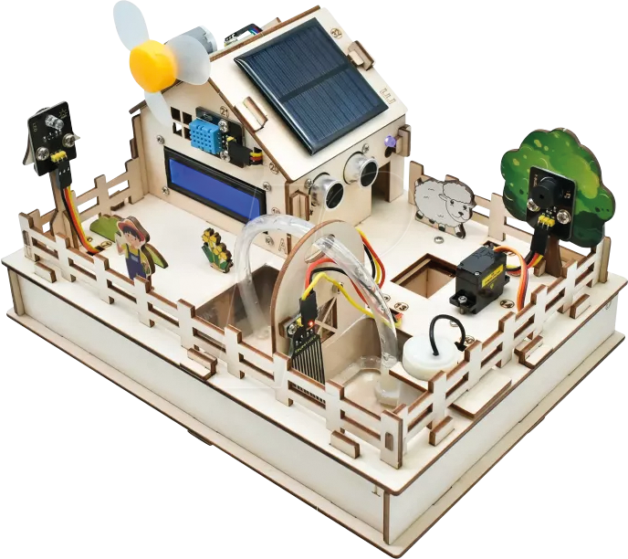 FARM KS0567 - Holzbausatz: Smart Farm Kit mit ESP32