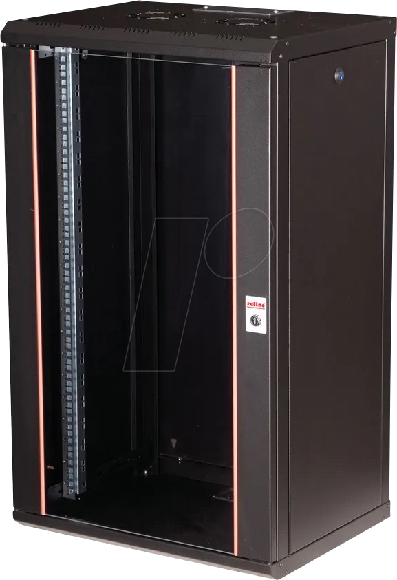 ROLINE 26210178 - 19'' Wandgehäuse, 20 HE, Tiefe 450mm, schwarz