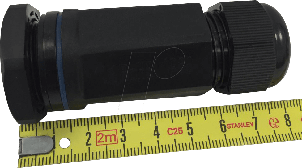 ALLNET ALLCABKV - Kabelverschraubung M25x1,5 Schwarz