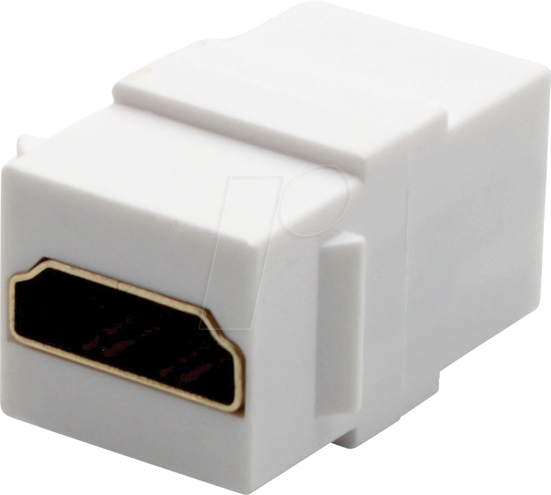 Thumbnail - DIGITUS DN-93401 - Keystone Modul, HDMI Buchse 2.0, für DN-93832, weiß