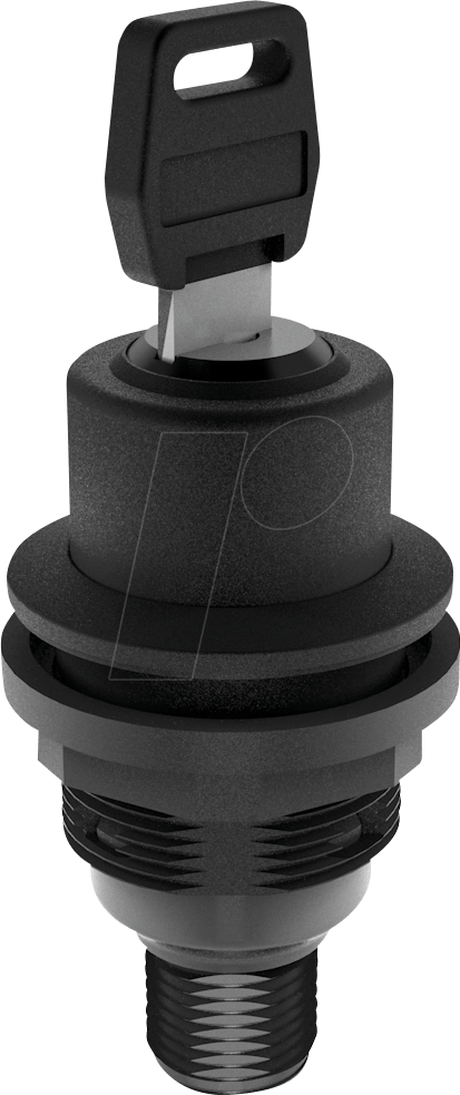 SSWSSA14OIC008 - Schlüsselschalter - 1 Ö + 1 S, schwarz