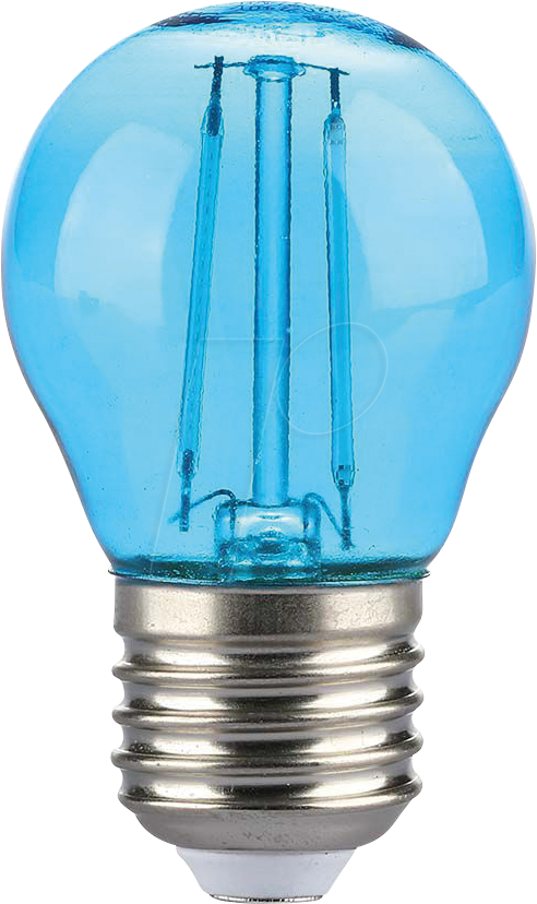 VT-217412 - LED-Lampe E27, 2 W, 60 lm, blau