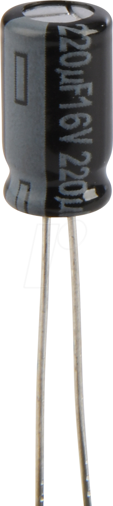 Thumbnail - FR-A 220U 16B - Elko radial, 220µF, 16V, 105°C, low ESR