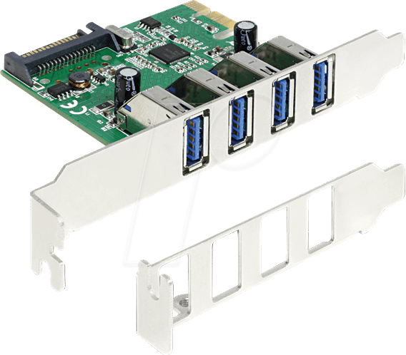 DELOCK 89360 - Delock PCI Express Karte > 4 x USB 3.0