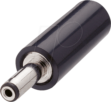 LUM NES 135 - Hohlstecker ohne Knickschutz, Ø außen: 3,4 mm, Ø innen: 1,4 mm