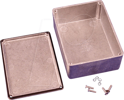 1590EE - Alugehäuse, 1590 E, 200,2 x 120,2 x 84,5 mm, aluminium