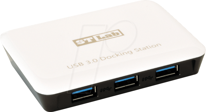 EXSYS EX-1123-N - USB 3.0 HUB - 3 Ports + Ethernet 1x Gigabit LAN