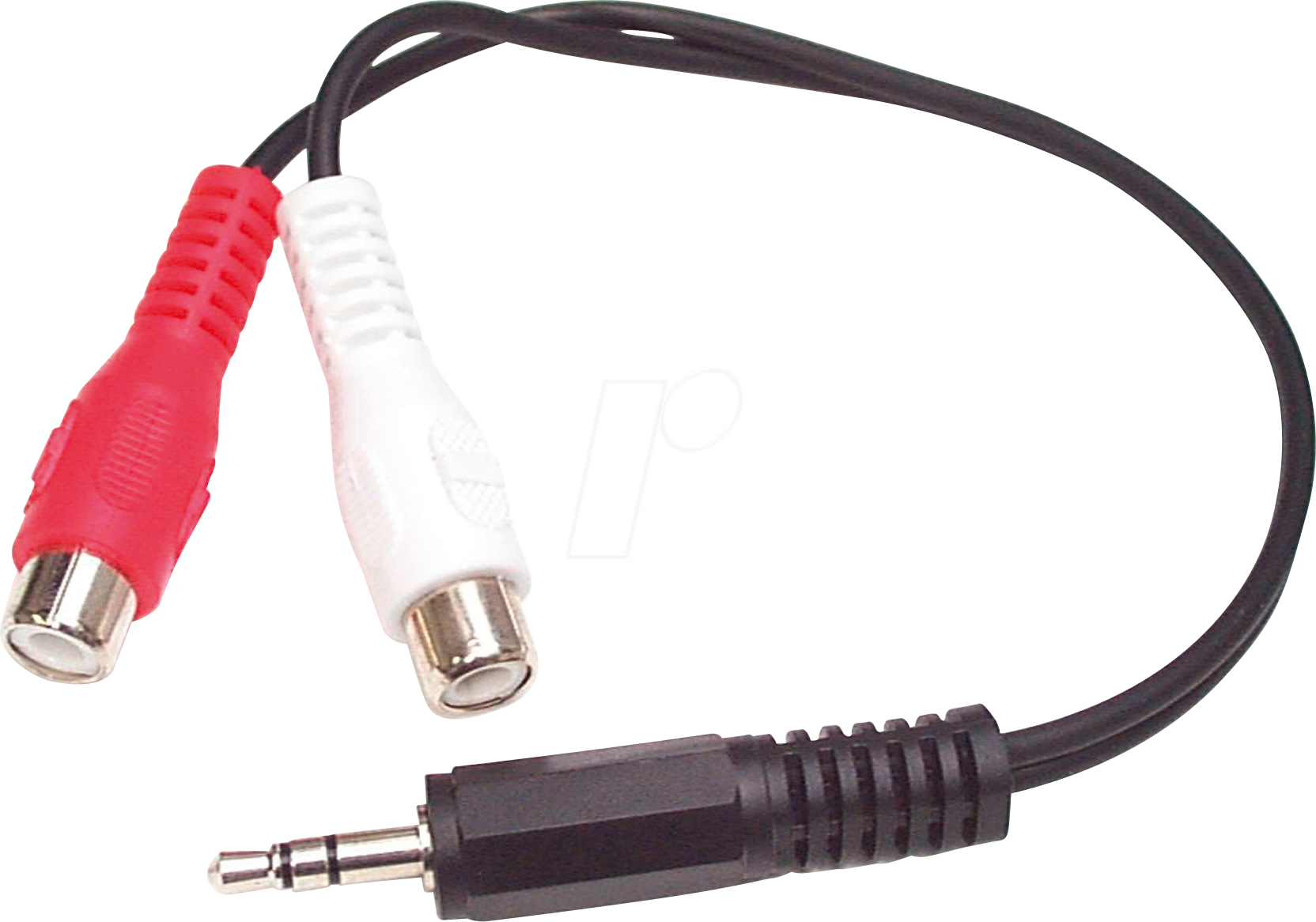 ST MUMFRCA - Audio Kabel, 3,5 mm Klinke auf 2x Cinch, 15 cm