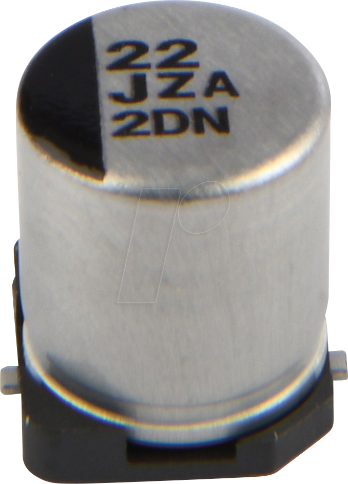 EEHZA 22U 63 - ELKO-Polymere Hybrid SMD, 22 µF, 63 V, 6,3x7,7 mm