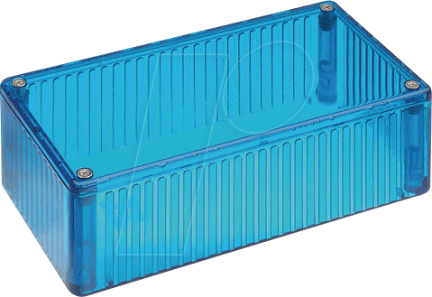 1591DTBU - Universalgehäuse, Serie 1591, 80 x 150 x 50 mm, blau