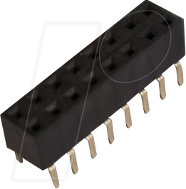 BKL 10122225 - Buchsenleiste zweireihig mit Dual Entry, 2x8