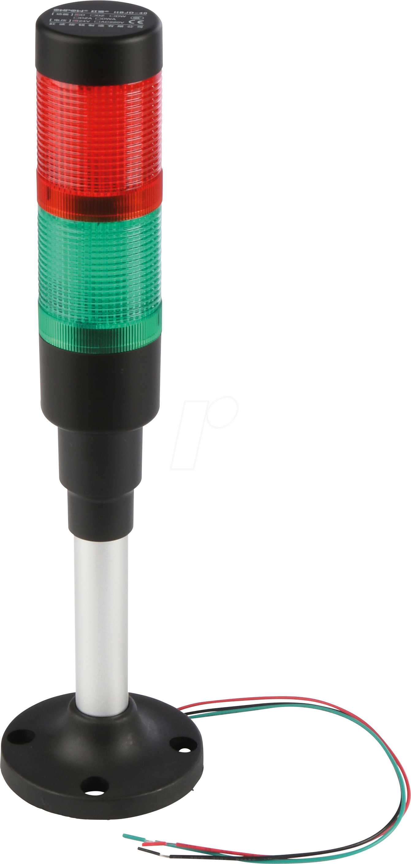 HBJD-D2RG24B - Signalampel, rot/grün, LED, 24 V AC/DC