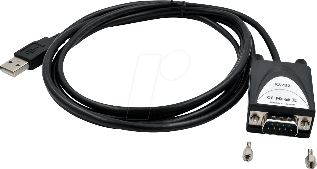 Thumbnail - EXSYS EX-13112IS - USB 2.0 Konverter, A auf RS-232, ESD+Optical Isolation, 1,8 m
