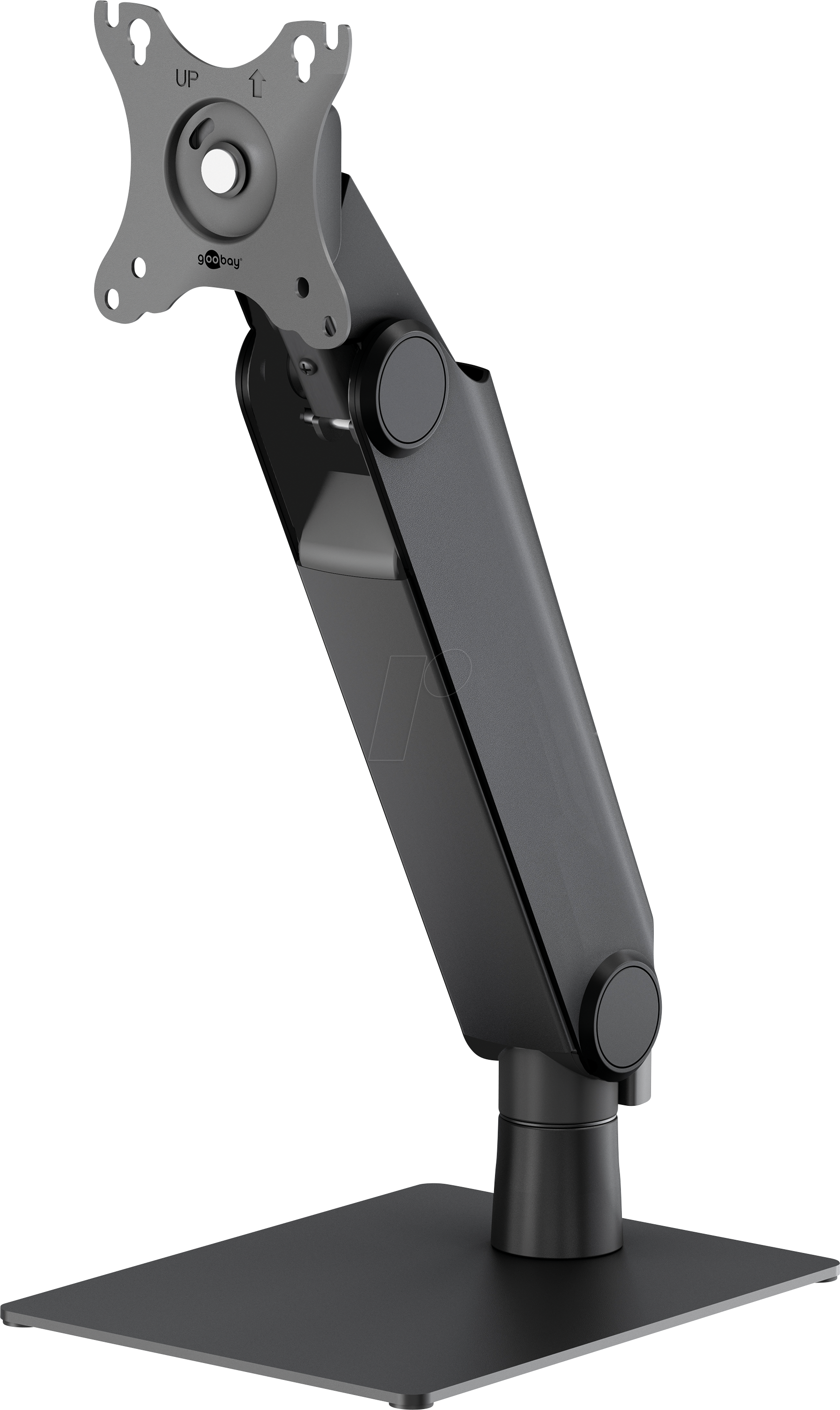 GOOBAY 70821 - Monitor Standfuß, 1 Display, 17'' - 32'', schwenk-, neigbar