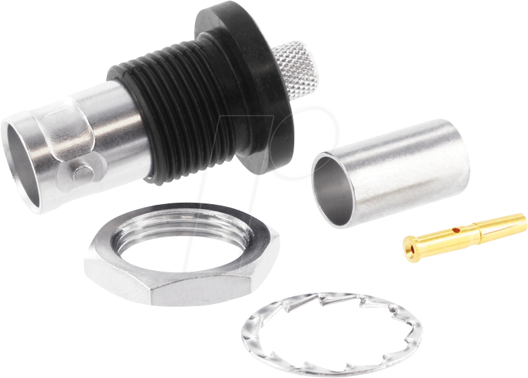 TG 100023533 - BNC-Kabeleinbaub. 75 Ohm für RG-59B/U isoliert