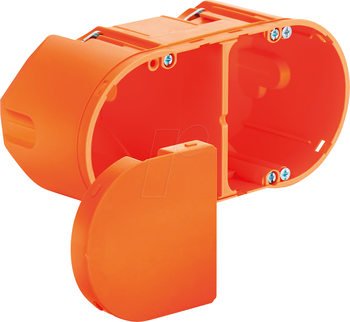 KAISER 9062-94 - Electronic-Dose mit Trennwand und Abdeckung, luftdicht, T: 75 mm