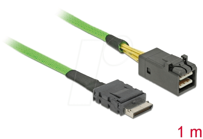 Thumbnail - DELOCK 85851 - Kabel, OCuLink PCIe SFF-8643 > SFF-8611, 1 m