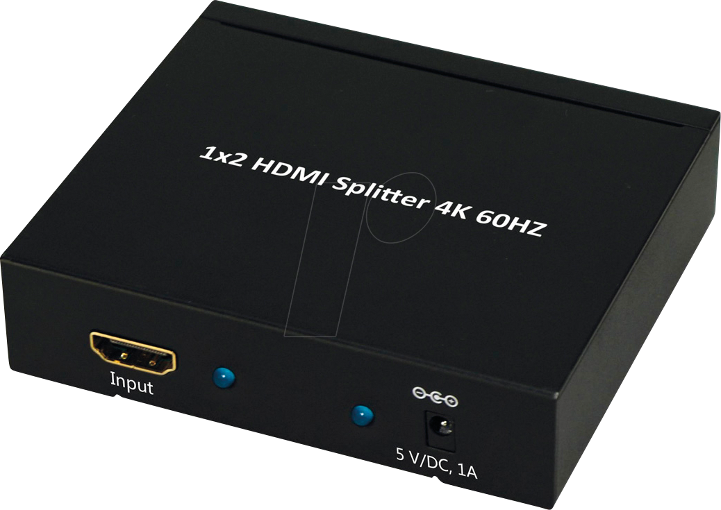 VALUE 14993582 - 2-Port 4K HDMI Splitter