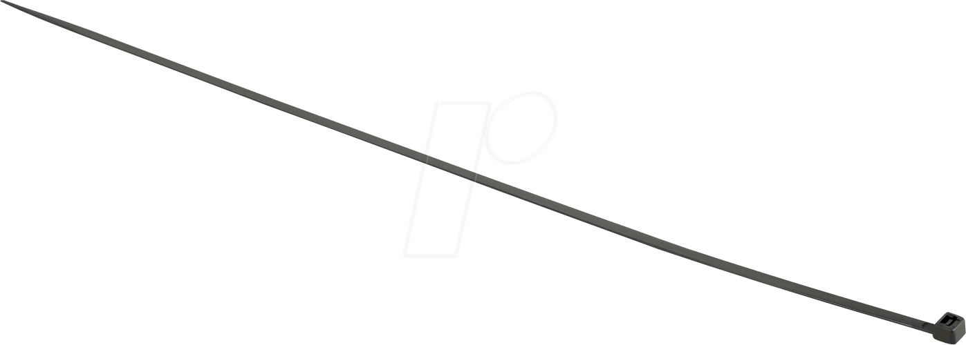 IMT46423 - Kabelbinder 370 x 4,8 mm, schwarz, im Beutel à 100 Stück