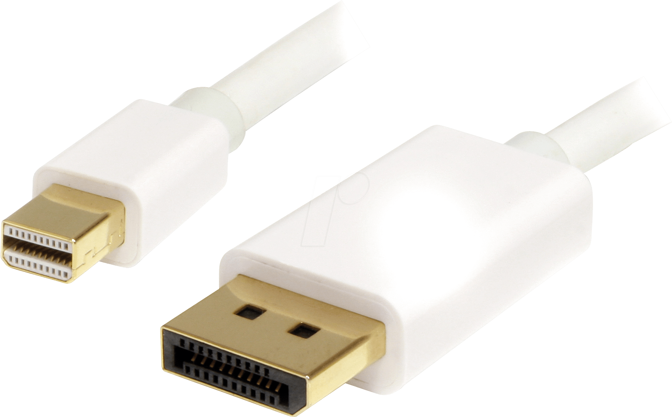 Thumbnail - ST MDP2DPMM1MW - Kabel Mini DisplayPort auf DP 4k 1 m, weiß