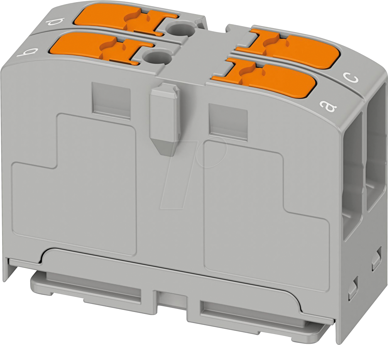 PHOE 1300608 - Geräteklemme - PTVFIX 2,5/2 grau