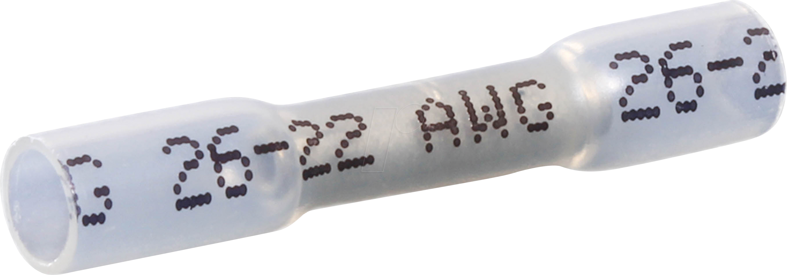 QUAD 22C469 - Stoßverbinder 4 mm Weiß 150 St