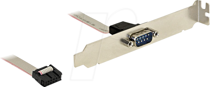 DELOCK 89353 - Delock Slotblech > 1 x Seriell Belegung: gedreht