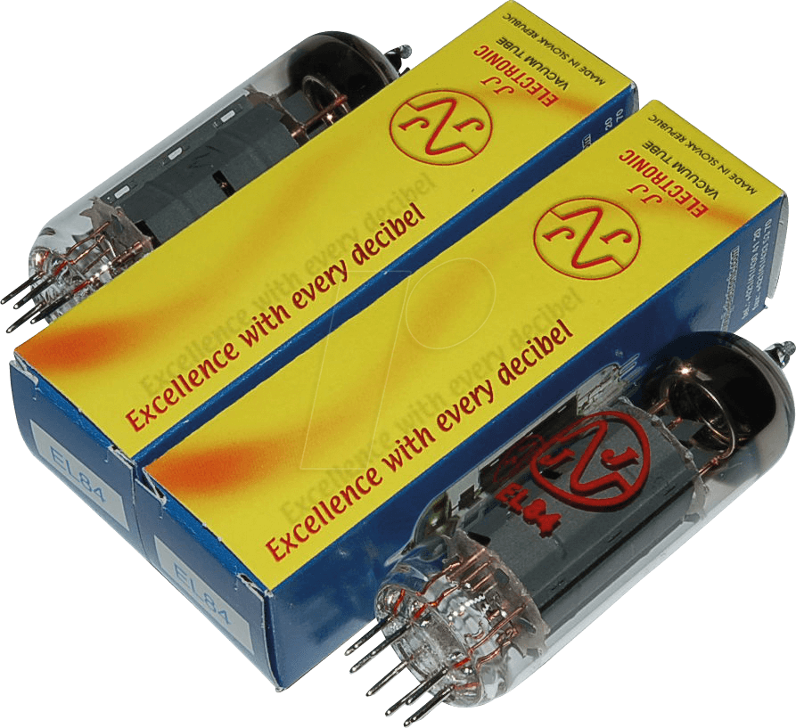 TUBE EL84JJ X4 - Elektronenröhre, Leistungsröhre, Noval, 9-pol, matched quartett