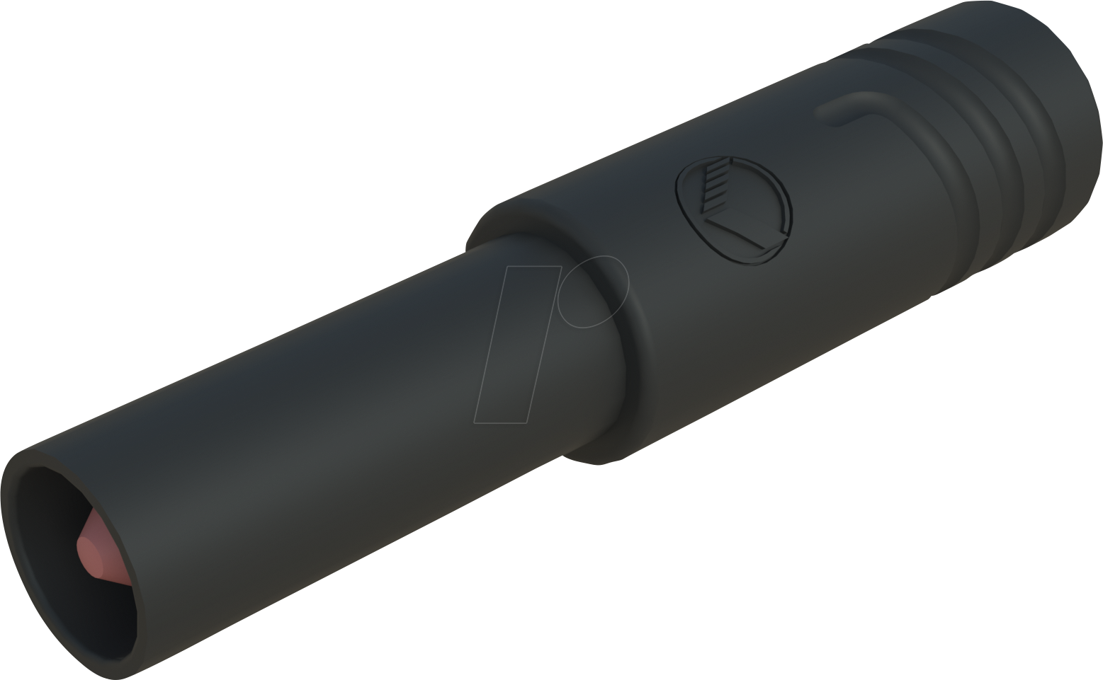 Thumbnail - ASS 4-2 SW - Sicherheits-Adapter, 4 mm Stecker, 2mm Buchse, schwarz