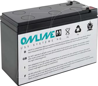 ONLINE BCX3000BP - Ersatzbatterie für Batteriepaket ONLINE XANTO 3000