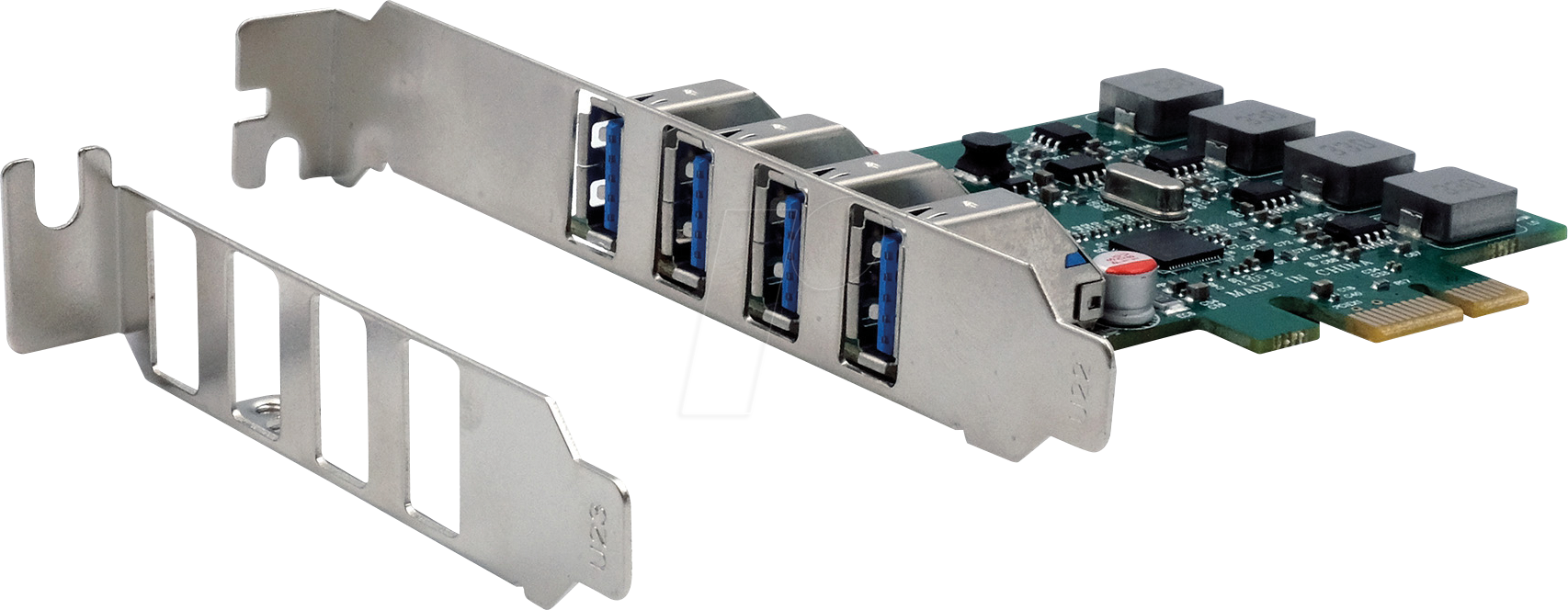 EXSYS EX-11194 - PCIe > 4x extern USB 3.0 Typ A, Self Power